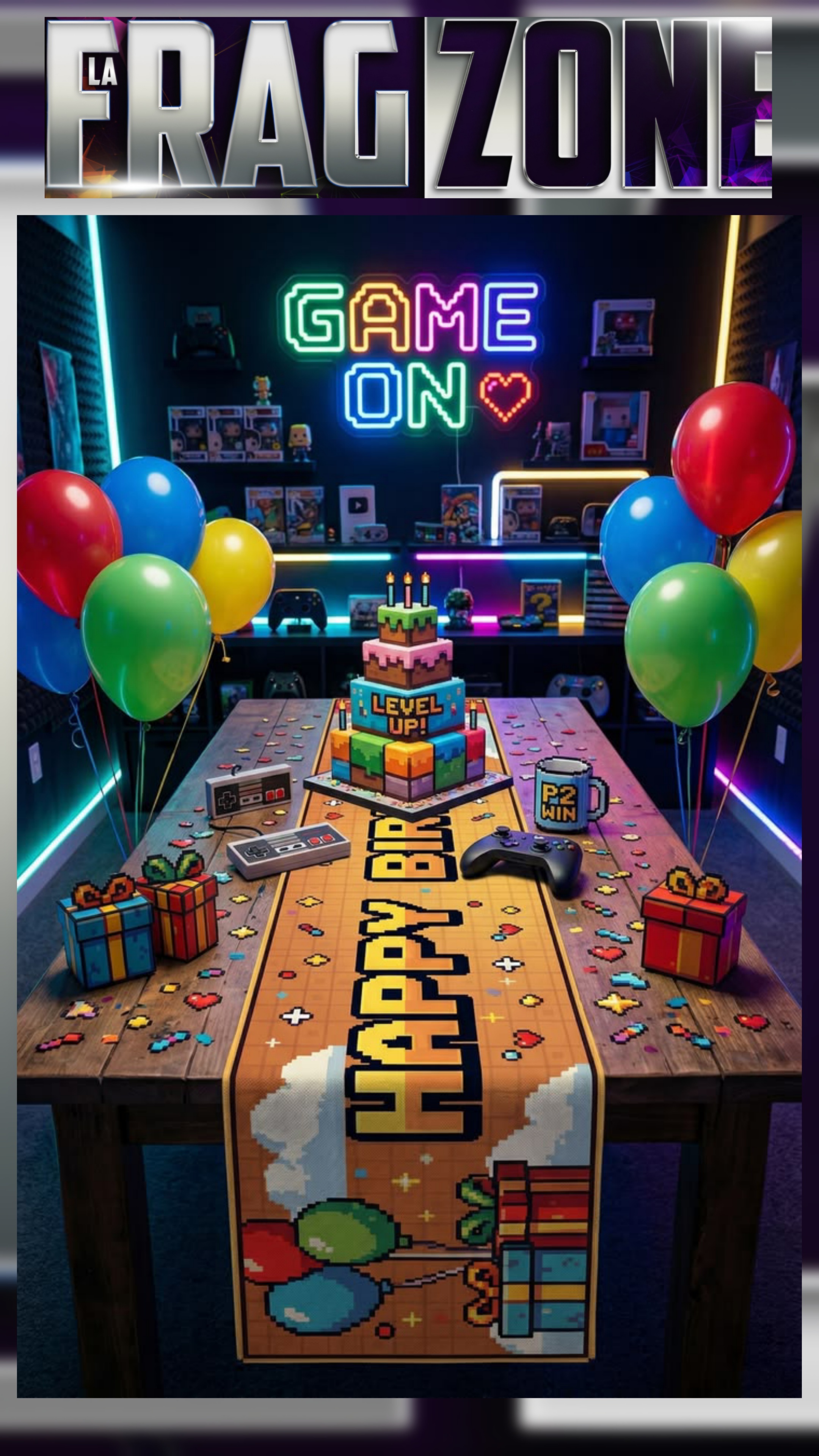 Soirée Gaming Adultes 10 ans LFZ