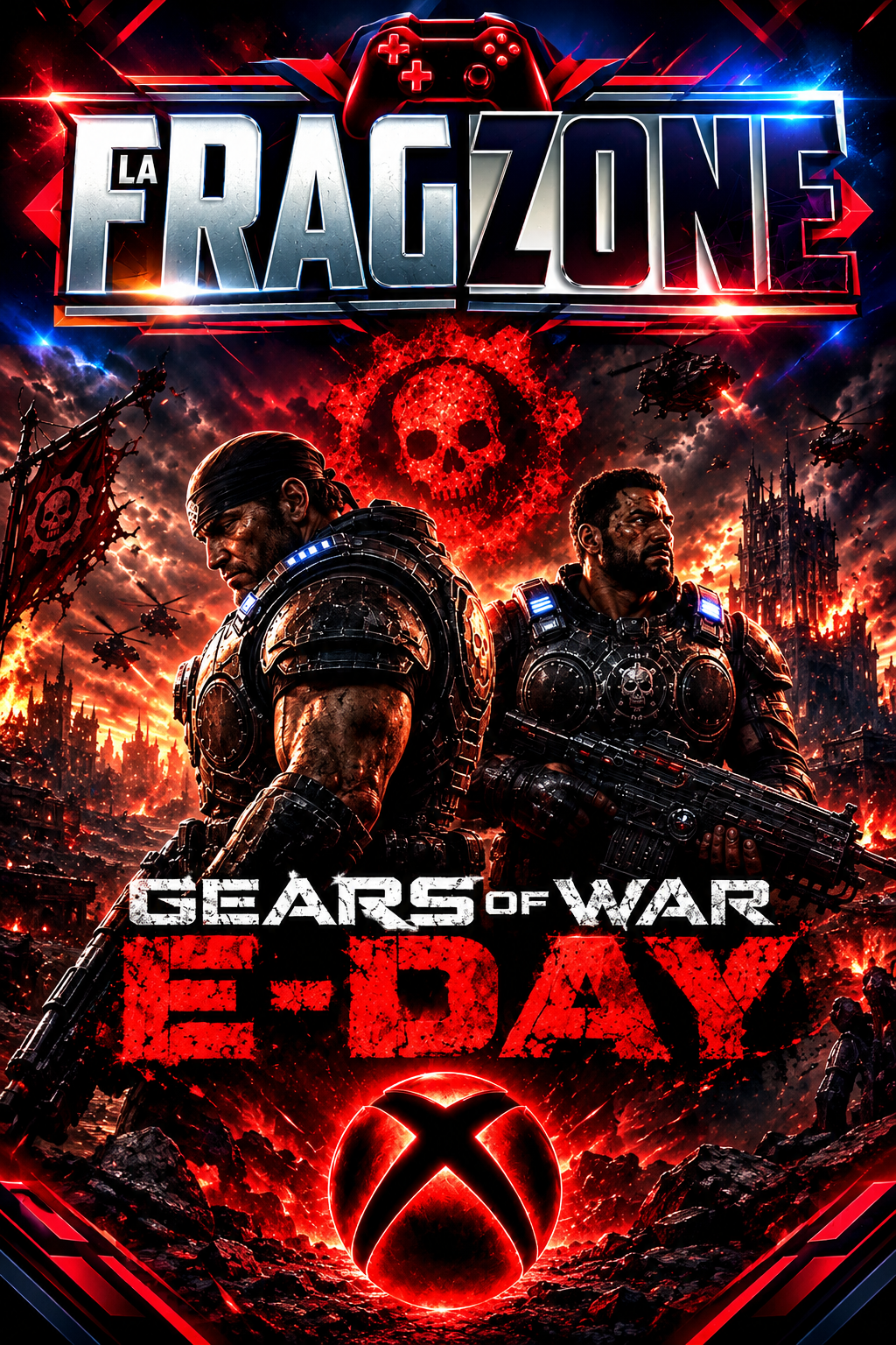Soirée Légendaire Adultes 🔞 Halloween Spéciale Gears Of War E-Day ☠️